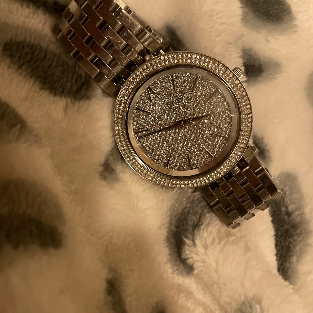 Sterling silver Michael’s kor watch